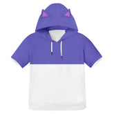 Kids The Owl House Hooded Tshirt Luz Noceda Cosplay 3D Printing Short Sleeve Spring T-shirt Tops - INSWEAR